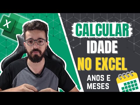 Como Calcular Idade No Excel - Anos e Meses (Passo a Passo)