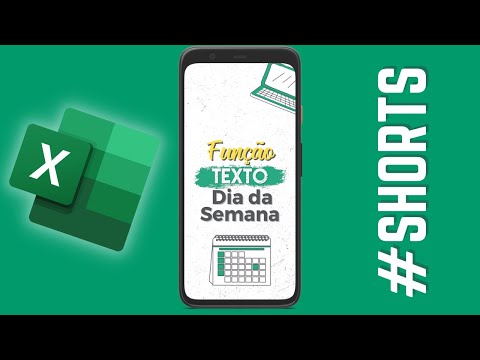 Descobrir Dia da Semana Com a Função TEXTO #SHORTS