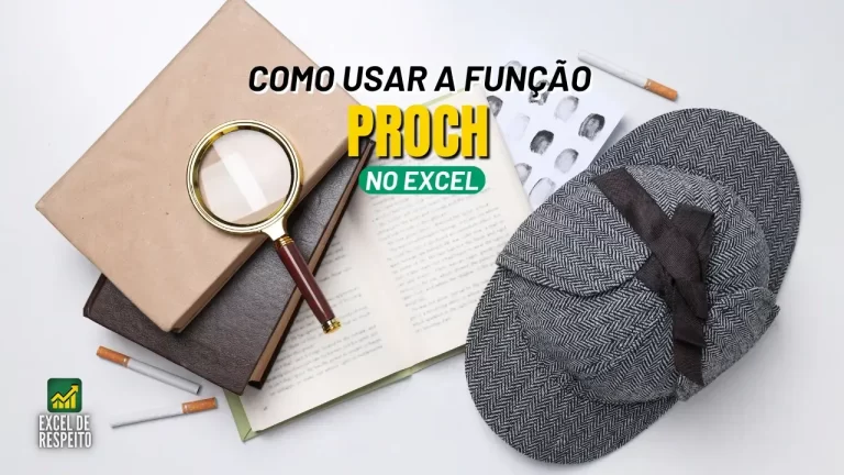 Como Usar a função PROCH no Excel