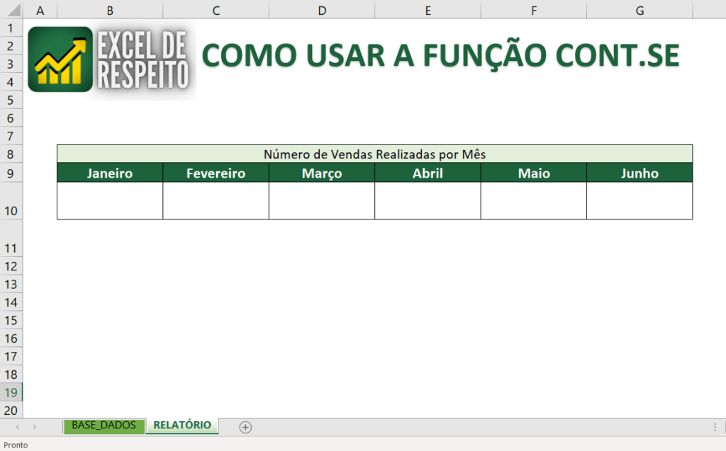 COMO USAR A FUNÇÃO CONT.SE