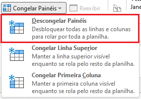 como descongelar painéis