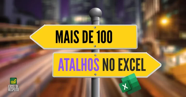 Atalhos no Excel