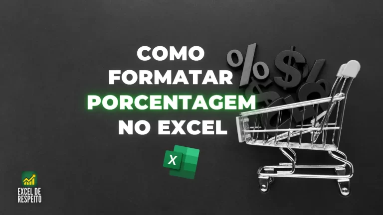 Como transformar número em porcentagem no Excel